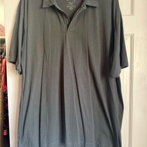 Men's Black Polo Shirt - Classic Short Sleeve